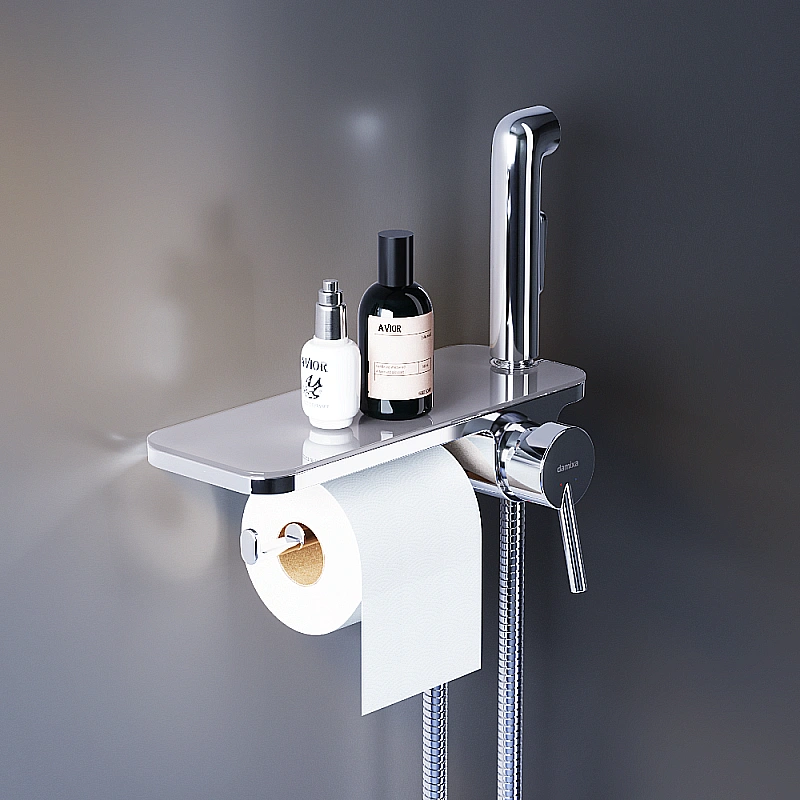 Гигиенический душ со смесителем Damixa Jupiter 773500001 хром купить в интернет-магазине сантехники Sanbest