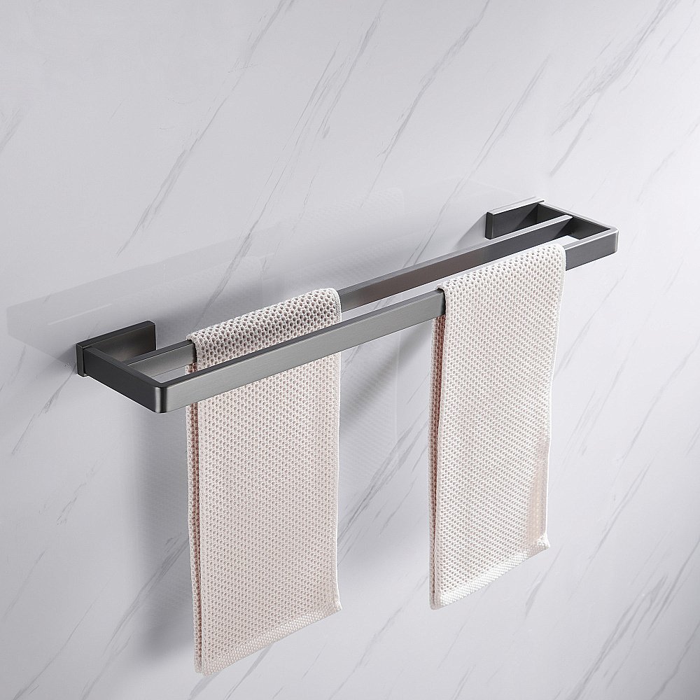 Полотенцедержатель двойной ABBER Westen AA1757NG никель купить в интернет-магазине сантехники Sanbest