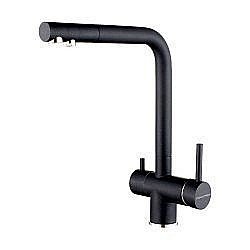Смеситель для кухни Paulmark Skalen Sk213020-BLM Черный купить в интернет-магазине сантехники Sanbest