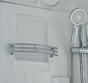 Душевая кабина Timo Standart T-5520 85x120 стекло матовое/профиль хром купить в интернет-магазине Sanbest