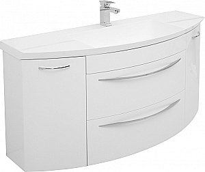 Тумба с раковиной De Aqua Лонг 186446 140 для ванной в интернет-магазине Sanbest