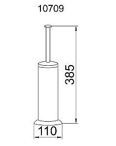 Ершик Boheme Puro 10709 купить в интернет-магазине сантехники Sanbest
