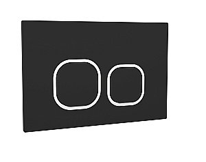 Кнопка для инсталляции WeltWasser WW BAMBERG BL черная матовая купить в интернет-магазине сантехники Sanbest