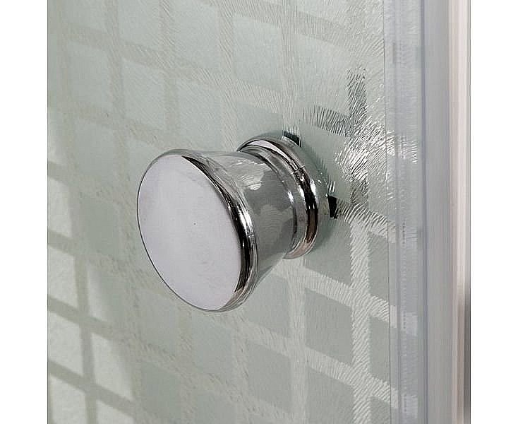 Душевая кабина DTO L790 90x90 матовая с рисунком/сатин купить в интернет-магазине Sanbest