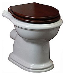 Чаша унитаза Migliore Impero 20799 белая выпуск в стену купить в интернет-магазине сантехники Sanbest