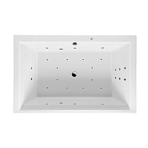 Ванна акриловая EXCELLENT Crown Lux ULTRA WAEX.CRO19.ULTRA.CR 190x120 белая с гидромассажем купить в интернет-магазине Sanbest