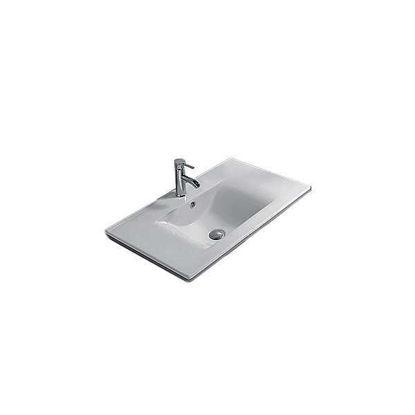 Раковина Ceramalux N 81 JY-807-80 белая купить в интернет-магазине Sanbest