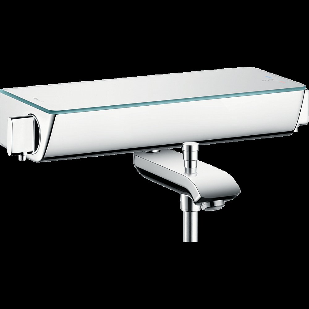 Смеситель для ванны и душа Hansgrohe Ecostat Select 13141000  хром купить в интернет-магазине сантехники Sanbest