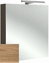 Зеркальный шкаф Jacob Delafon ODEON UP EB795 60 правый ореховое дерево купить в интернет-магазине сантехники Sanbest