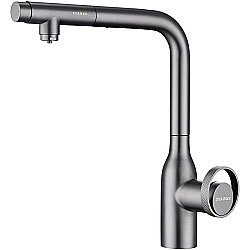 Смеситель для кухни Paulmark Urban Ur213104-GM  вороненая сталь купить в интернет-магазине сантехники Sanbest