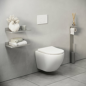 Кнопка для инсталляции Grossman Style 700.K31.05.01M.01MRUS белая матовая купить в интернет-магазине сантехники Sanbest