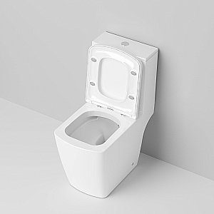 Унитаз Ambassador Kingston 147K19002RS безободковый, с бачком, с крышкой микролифт, белый купить в интернет-магазине Sanbest