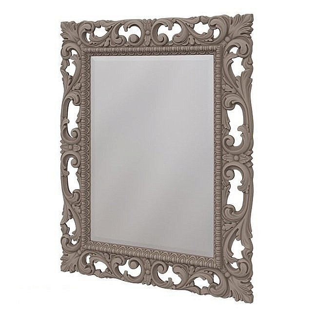 Зеркало Caprigo PL 106 Серое в ванную от интернет-магазине сантехники Sanbest