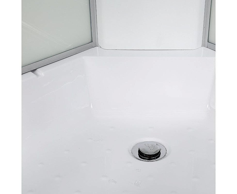 Душевая кабина DTO L790 90x90 матовая с рисунком/сатин купить в интернет-магазине Sanbest