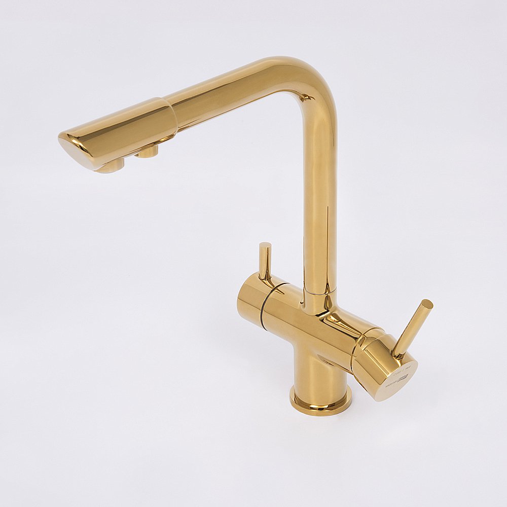 Смеситель для кухни WasserKRAFT A8377 глянцевое золото купить в интернет-магазине сантехники Sanbest