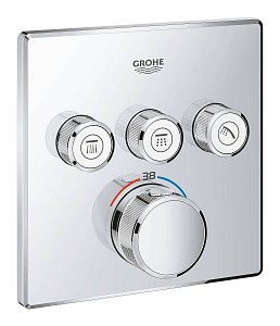 Термостат для душа Grohe Grohtherm SmartControl 29126000 купить в интернет-магазине сантехники Sanbest