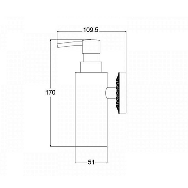 Диспенсер Bronze de Luxe ROYAL R25027 бронза купить в интернет-магазине сантехники Sanbest