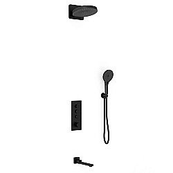 Душевая система Vincea Inspire VSFW-433TI1MB черная матовая купить в интернет-магазине сантехники Sanbest