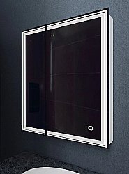 Зеркальный шкаф 2 створки Mixline Мелис 547080 70 правый купить в интернет-магазине сантехники Sanbest