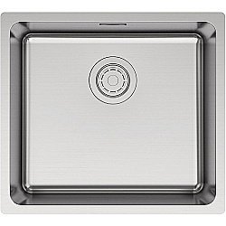 Кухонная мойка Paulmark Yuni 49 YU49-BS брашированная сталь купить в интернет-магазине сантехники Sanbest