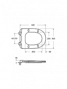 Унитаз подвесной BelBagno Unique BB007CH-TOR/SC белый, безободковый, с крышкой микролифт, слив-торнадо купить в интернет-магазине Sanbest