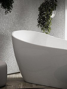 Акриловая ванна Sancos Perla 170х72 FB06 белая купить в интернет-магазине Sanbest