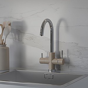 Смеситель для кухни PAINI Cox 7872643CR3V11L2KM нежный трюфель купить в интернет-магазине сантехники Sanbest