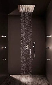 Верхний душ Bossini Dream Cube H38459.030 хром купить в интернет-магазине сантехники Sanbest