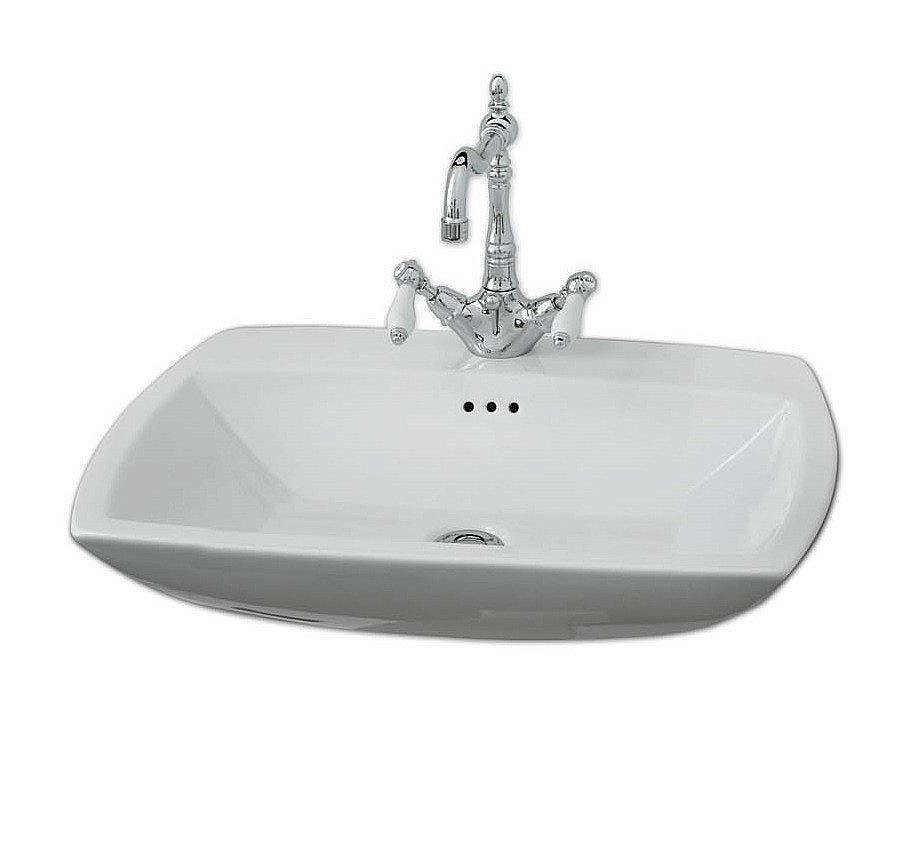 Раковина с пьедесталом Artceram Jazz 70 JZL004 01 00 белая купить в интернет-магазине Sanbest