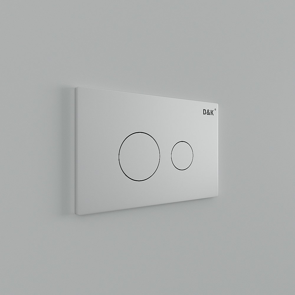 Кнопка для инсталляции D&K Venice DB1029016 белая купить в интернет-магазине сантехники Sanbest