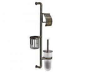 Стойка для аксессуаров WasserKRAFT Exter K-1458 купить в интернет-магазине сантехники Sanbest