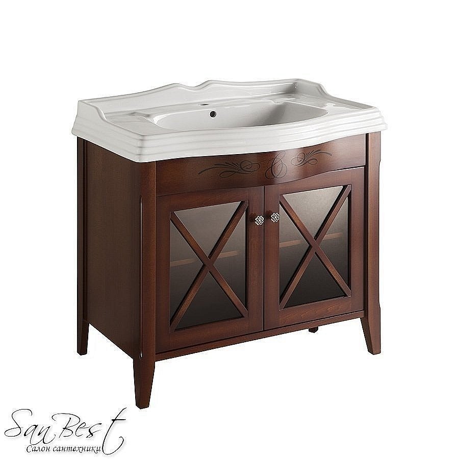 Тумба с раковиной Caprigo Napoli 90 для ванной в интернет-магазине Sanbest