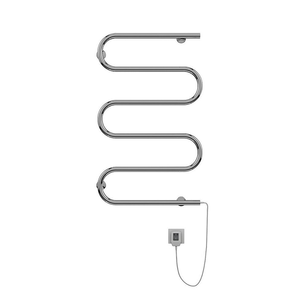 Полотенцесушитель электрический Terminus Ш-образный 500x800 купить в интернет-магазине сантехники Sanbest