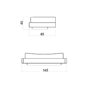 Мыльница Webert Pegaso PE500101010 золото купить в интернет-магазине сантехники Sanbest