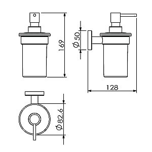Диспенсер Langberger Burano 11021A купить в интернет-магазине сантехники Sanbest