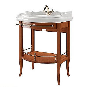 Консоль с раковиной Caprigo Trevi 1047B 70 цвет на выбор для ванной в интернет-магазине сантехники Sanbest