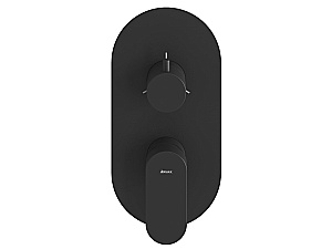 Смеситель для душа Ravak Eleganta EL 068.20BLM.O3 X070297 черный матовый купить в интернет-магазине сантехники Sanbest