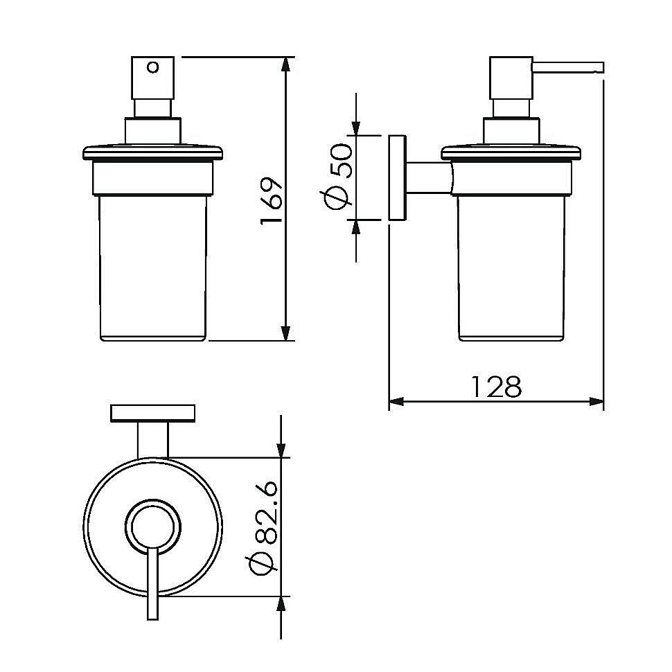 Диспенсер Langberger Burano 11021A купить в интернет-магазине сантехники Sanbest