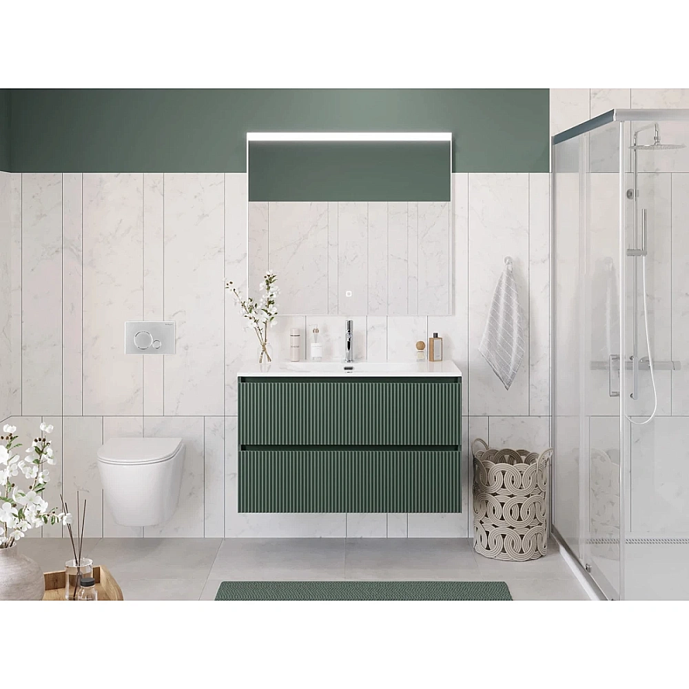 Тумба с раковиной BelBagno UNO 120 еловый матовый для ванной в интернет-магазине Sanbest