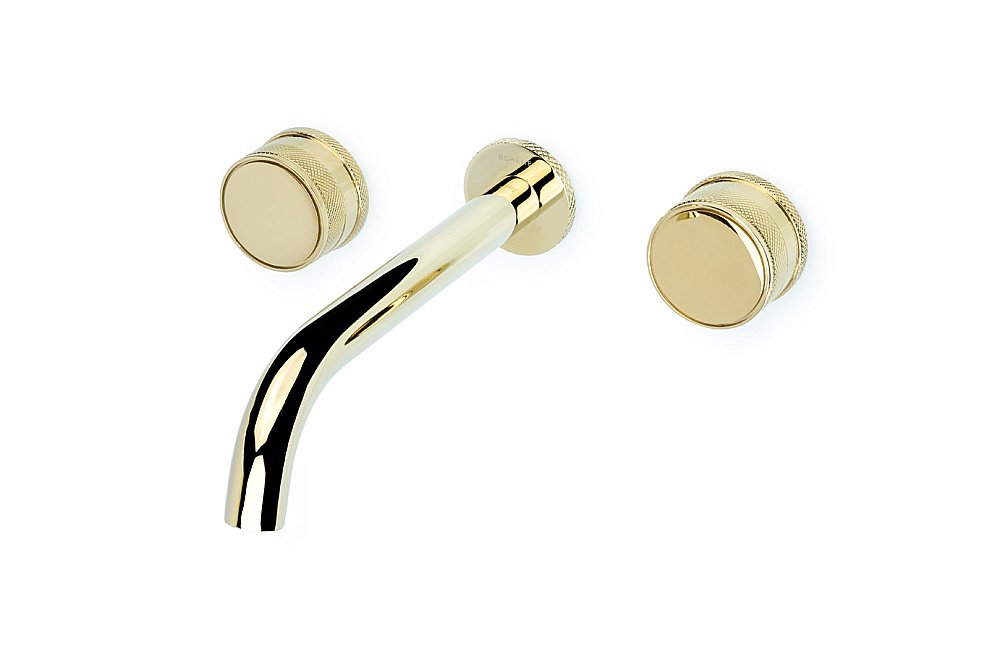 Смеситель для раковины Boheme Prestige 152-2-G-PR золото купить в интернет-магазине сантехники Sanbest