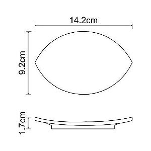 Мыльница полирезиновая WasserKRAFT Eider К-33300 купить в интернет-магазине сантехники Sanbest