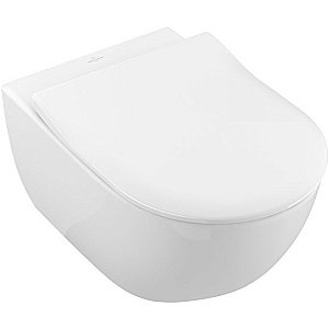 Унитаз Villeroy&Boch Subway 2.0 5614R201 безободковый, с крышкой микролифт купить в интернет-магазине Sanbest