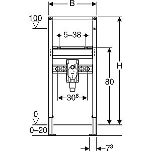 Инсталляция для унитаза Geberit Duofix 111.480.00.1 купить в интернет-магазине сантехники Sanbest