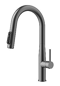 Смеситель для кухни Kaiser Vita 43344-15 вороненая сталь купить в интернет-магазине сантехники Sanbest