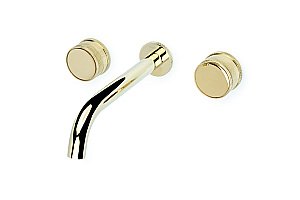 Смеситель для раковины Boheme Prestige 152-2-G-PR золото купить в интернет-магазине сантехники Sanbest