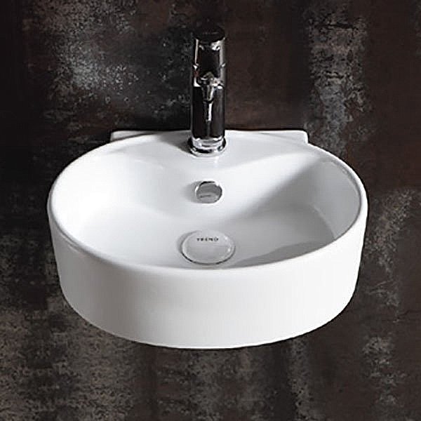 Раковина Ceramalux N 39 TR4358 белая купить в интернет-магазине Sanbest