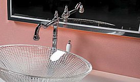 Зеркало Armadi Art Monaco белый с хромом 70 в ванную от интернет-магазине сантехники Sanbest