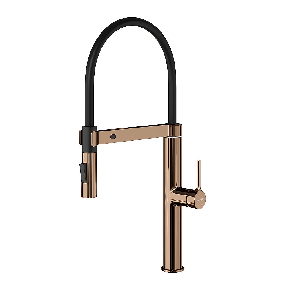 Смеситель для кухни WasserKraft A8897 сенсорный, розовое золото купить в интернет-магазине сантехники Sanbest