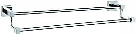 Полотенцедержатель CeramaLux Quadro 61909 хром купить в интернет-магазине сантехники Sanbest