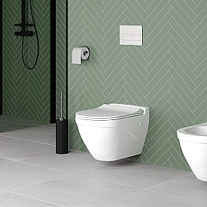 Унитаз подвесной Ambassador Nord 133T20001 белый купить в интернет-магазине Sanbest